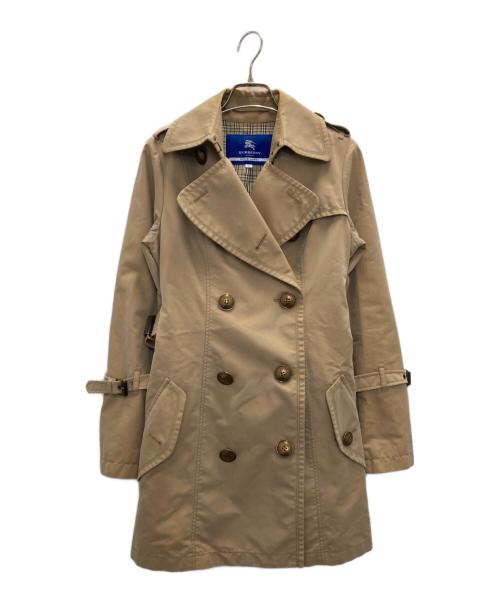 BURBERRY BLUE LABEL（バーバリー ブルー レーベル）BURBERRY BLUE LABEL (バーバリー ブルー レーベル) トレンチコート ベージュ サイズ:SIZE36の古着・服飾アイテム