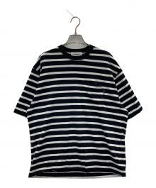 everyone（エブリワン）の古着「border short sleeve tee shirt」｜ネイビー