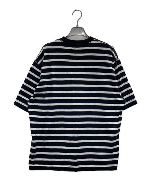 everyone（エブリワン）everyone (エブリワン) border short sleeve tee shirt ネイビー サイズ:Ｍの古着・服飾アイテム