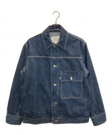 STUDIO NICHOLSON（スタジオ ニコルソン）の古着「LAZAR DENIM JACKET/ラザル デニムジャケット」｜インディゴ