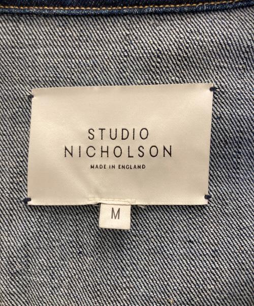 STUDIO NICHOLSON（スタジオ ニコルソン）STUDIO NICHOLSON (スタジオ ニコルソン) LAZAR DENIM JACKET/ラザル デニムジャケット インディゴ サイズ:Mの古着・服飾アイテム