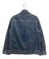 STUDIO NICHOLSON (スタジオ ニコルソン) LAZAR DENIM JACKET/ラザル デニムジャケット インディゴ サイズ:M：18000円