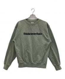 thisisneverthat（ディスイズネバーザット）の古着「ロゴスウェット」｜グリーン