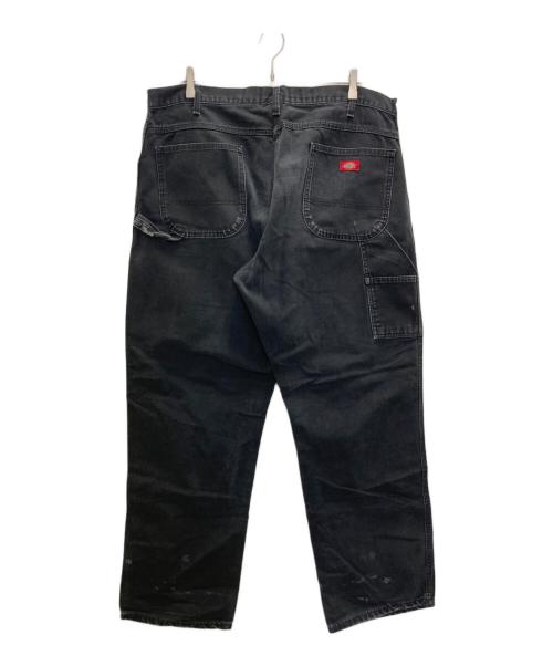 Dickies（ディッキーズ）Dickies (ディッキーズ) ペインターブラックデニムパンツ ブラック サイズ:106ｃｍの古着・服飾アイテム