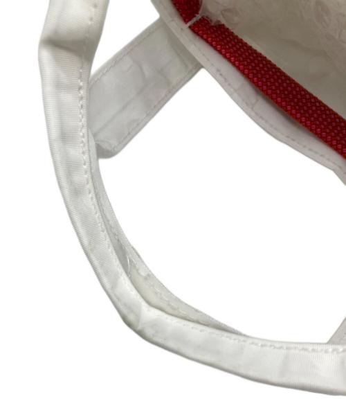 Patagonia（パタゴニア）Patagonia (パタゴニア) マフィアミニトート ホワイト×ピンクの古着・服飾アイテム