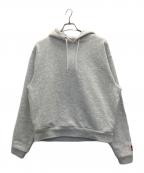 THE NORTH FACEザ ノース フェイス）の古着「レッドボックス スウェットフーディ」｜グレー