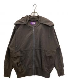 THE NORTHFACE PURPLELABEL（ザ・ノースフェイス パープルレーベル）の古着「11oz Zip Up Hoodie」｜グレー