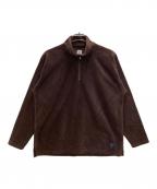 South2 West8サウスツー ウエストエイト）の古着「Half Zipped Shirt」｜ブラウン