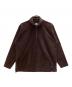 south2 west8（サウスツー ウエストエイト）の古着「Half Zipped Shirt」｜ブラウン