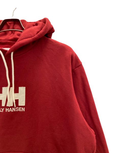 HELLY HANSEN（ヘリーハンセン）HELLY HANSEN (ヘリーハンセン) ロゴパーカー レッド サイズ:Lの古着・服飾アイテム