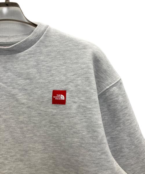 THE NORTH FACE（ザ ノース フェイス）THE NORTH FACE (ザ ノース フェイス) RedBox Sweat Crew グレー サイズ:Ｍの古着・服飾アイテム