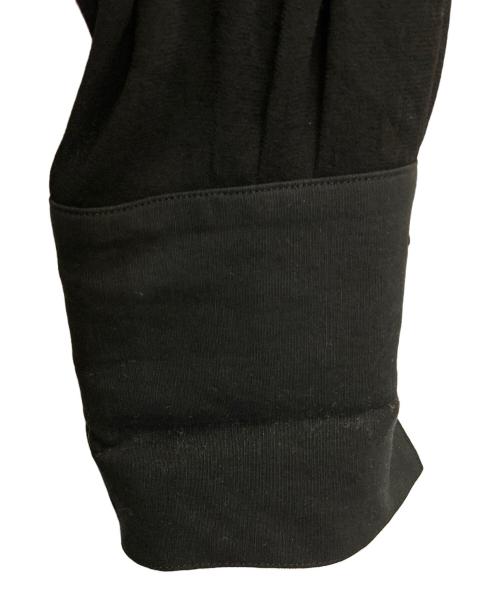 AKIRA NAKA（アキラナカ）AKIRA NAKA (アキラナカ) シアースリーブリネンブレンドワンピース ブラック サイズ:1の古着・服飾アイテム