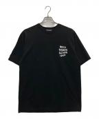 GOD SELECTION XXX×anti social social CLUBゴッド セレクション トリプルエックス×アンチソーシャルソーシャルクラブ）の古着「ロゴプリントTee」｜ブラック