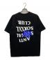 GOD SELECTION XXX (ゴッド セレクション トリプルエックス) anti social social CLUB (アンチソーシャルソーシャルクラブ) ロゴプリントTee ブラック サイズ:L：7000円