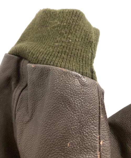 IN FRAC TION（インフラクション）IN FRAC TION (インフラクション) ヴィンテージレザージャケット ブラウン サイズ:XLの古着・服飾アイテム