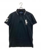 POLO RALPH LAURENポロ・ラルフローレン）の古着「ポロシャツ」｜ブラック