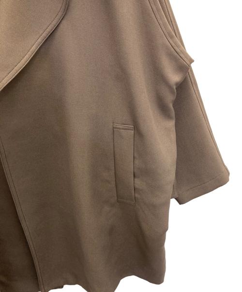 quaranciel（カランシエル）quaranciel (カランシエル) ダブルクロス ハーフ トレンチ ジャケット コート ベージュ サイズ:SIZE FREEの古着・服飾アイテム