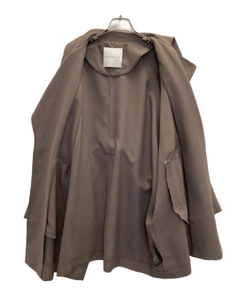 quaranciel（カランシエル）quaranciel (カランシエル) ダブルクロス ハーフ トレンチ ジャケット コート ベージュ サイズ:SIZE FREEの古着・服飾アイテム