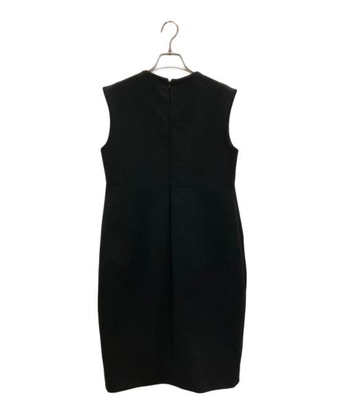 YOKO CHAN（ヨーコチャン）YOKO CHAN (ヨーコチャン) パールノースリーブワンピース ブラック サイズ:40の古着・服飾アイテム