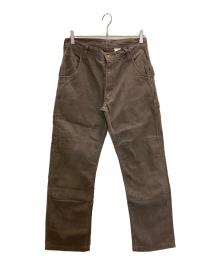 KEY（キー）の古着「ダブルニーパンツ」｜ブラウン