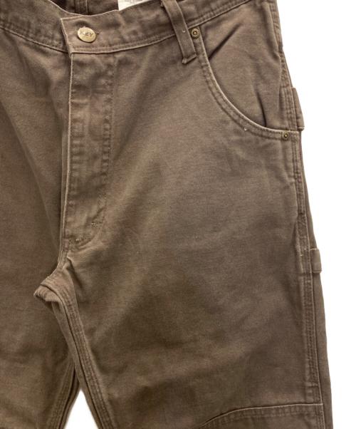 KEY（キー）KEY (キー) ダブルニーパンツ ブラウン サイズ:W30の古着・服飾アイテム