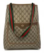 GUCCIグッチ）の古着「トートバッグ」｜ブラウン