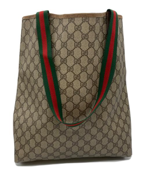 GUCCI（グッチ）GUCCI (グッチ) トートバッグ ブラウンの古着・服飾アイテム