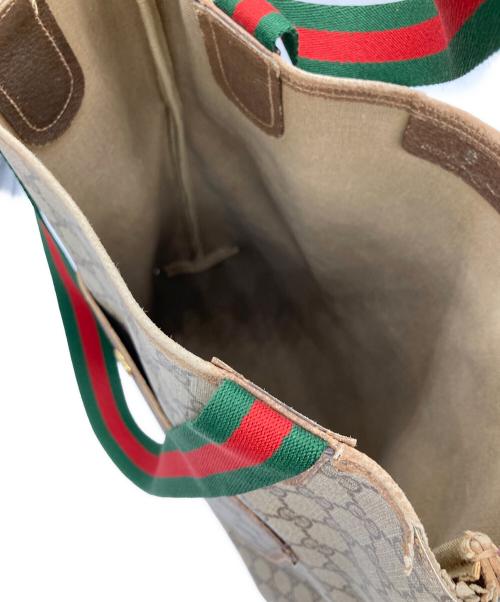 GUCCI（グッチ）GUCCI (グッチ) トートバッグ ブラウンの古着・服飾アイテム