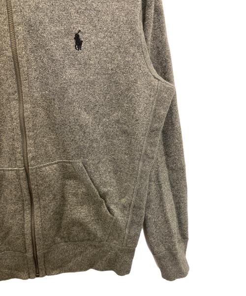POLO RALPH LAUREN（ポロ・ラルフローレン）POLO RALPH LAUREN (ポロ・ラルフローレン) ジップパーカー グレー サイズ:Mの古着・服飾アイテム