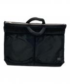 PORTERポーター）の古着「TANKER BRIFFCASE」｜ブラック