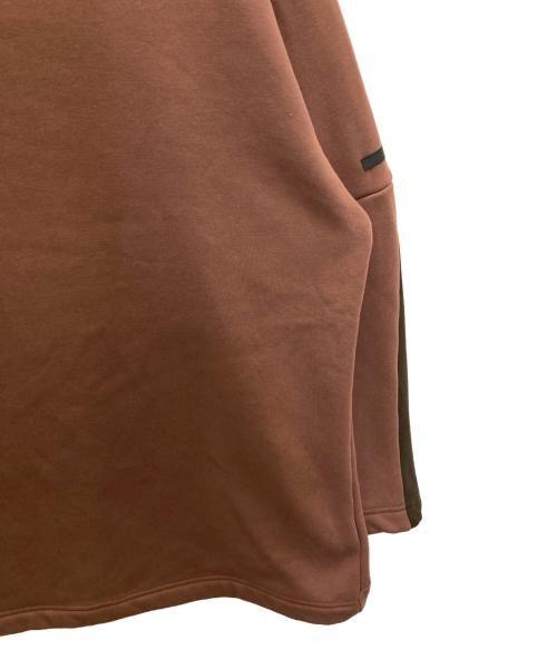 N.HOOLYWOOD（エヌ ハリウッド）N.HOOLYWOOD (エヌ ハリウッド) 袖切替スウェット ブラウン サイズ:Sの古着・服飾アイテム