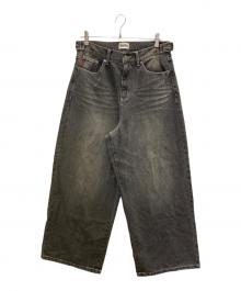 9090（9090）の古着「My Grandpa's Buggy Denim Pants」｜ブラック