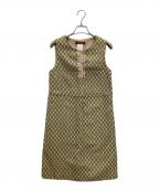 Max Mara Studioマックスマーラ ストゥディオ）の古着「ノースリーブワンピース」｜ベージュ