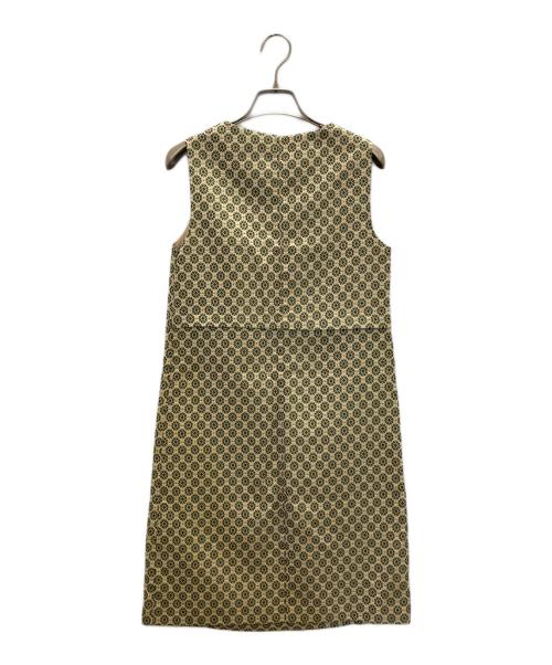 Max Mara Studio（マックスマーラ ストゥディオ）MAX MARA STUDIO (マックスマーラ ストゥディオ) ノースリーブワンピース ベージュ サイズ:不明の古着・服飾アイテム