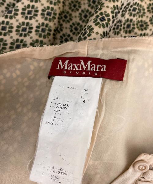 Max Mara Studio（マックスマーラ ストゥディオ）MAX MARA STUDIO (マックスマーラ ストゥディオ) ノースリーブワンピース ベージュ サイズ:不明の古着・服飾アイテム