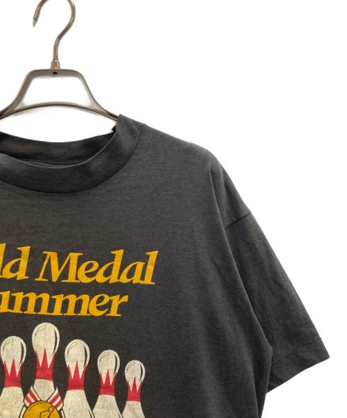 SCREEN STARS BEST（スクリーンズスターズベスト）SCREEN STARS BEST (スクリーンズスターズベスト) プリントTシャツ グレー サイズ:Ｌの古着・服飾アイテム