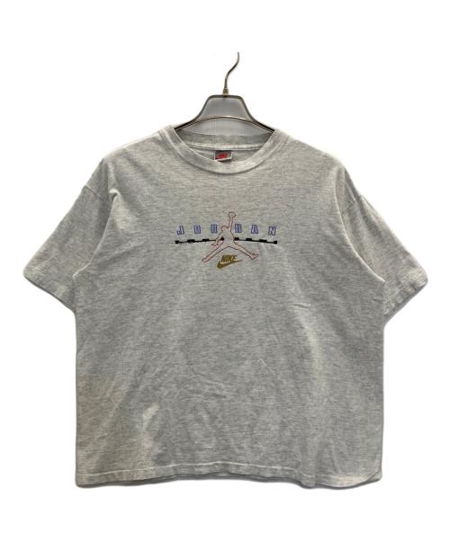 NIKE（ナイキ）NIKE (ナイキ) JORDAN プリントTシャツ グレー サイズ:SIZE Mの古着・服飾アイテム