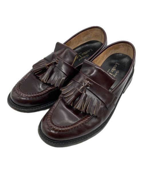 LOAKE（ローク）LOAKE (ローク) タッセルローファー ブラウン サイズ: 7 1/2の古着・服飾アイテム