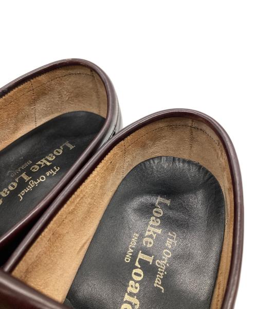LOAKE（ローク）LOAKE (ローク) タッセルローファー ブラウン サイズ: 7 1/2の古着・服飾アイテム