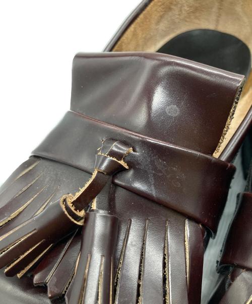LOAKE（ローク）LOAKE (ローク) タッセルローファー ブラウン サイズ: 7 1/2の古着・服飾アイテム