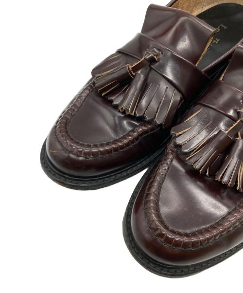 LOAKE（ローク）LOAKE (ローク) タッセルローファー ブラウン サイズ: 7 1/2の古着・服飾アイテム