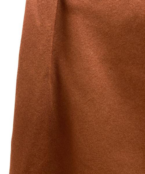 MAATEE&SONS（マーティーアンドサンズ）MAATEE&SONS (マーティーアンドサンズ) レーヨンスラックス ブラウン サイズ:Lの古着・服飾アイテム