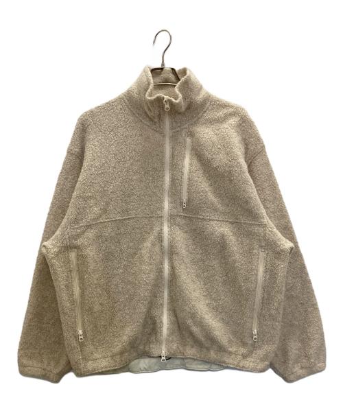 CIOTA（シオタ）CIOTA (シオタ) スビンコットン混紡毛パイルブルゾン アイボリー サイズ:5の古着・服飾アイテム