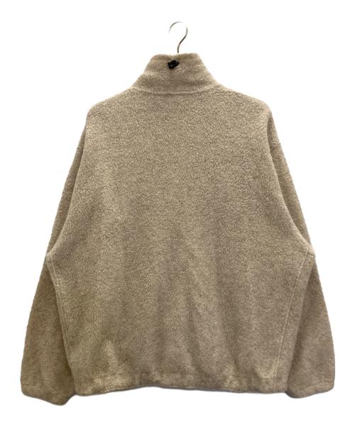 CIOTA（シオタ）CIOTA (シオタ) スビンコットン混紡毛パイルブルゾン アイボリー サイズ:5の古着・服飾アイテム