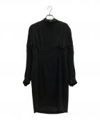 Thierry Muglerティエリーミュグレ）の古着「長袖ワンピース」｜ブラック