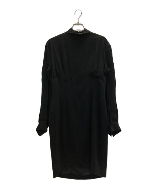 Thierry Mugler（ティエリーミュグレ）Thierry Mugler (ティエリーミュグレ) 長袖ワンピース ブラック サイズ:表記なしの古着・服飾アイテム