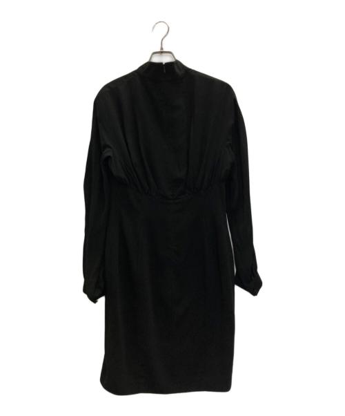 Thierry Mugler（ティエリーミュグレ）Thierry Mugler (ティエリーミュグレ) 長袖ワンピース ブラック サイズ:表記なしの古着・服飾アイテム