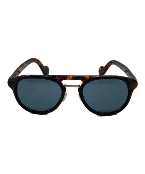 MONCLER（モンクレール）MONCLER (モンクレール) サングラス ブラウン サイズ:54□21-145の古着・服飾アイテム