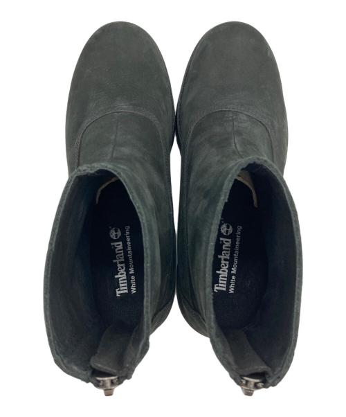 Timberland（ティンバーランド）Timberland (ティンバーランド) WHITE MOUNTAINEERING (ホワイトマウンテ二アニング) LUG CUPSOLE MID ZIP UP BOOT ブラック サイズ:26.5の古着・服飾アイテム