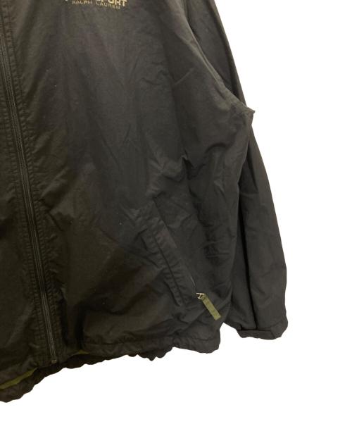 POLO SPORT RALPH LAUREN（ポロ スポーツ ラルフローレン）POLO SPORT RALPH LAUREN (ポロ スポーツ ラルフローレン) ナイロンジップジャケット ブラック サイズ:XLの古着・服飾アイテム
